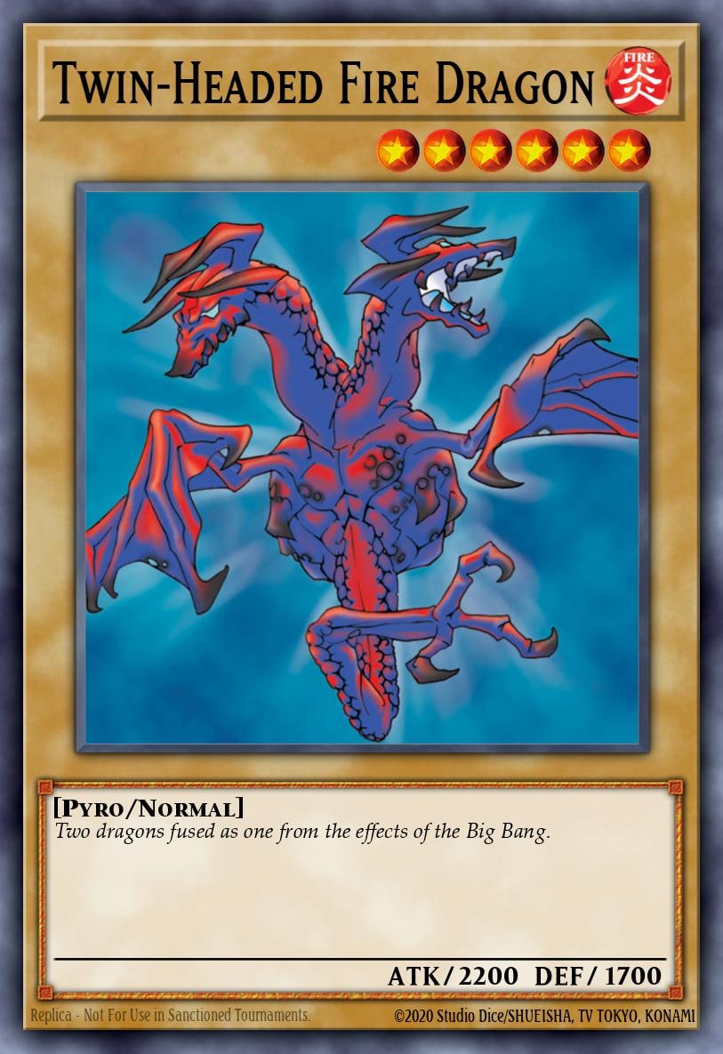 Twin-Headed Fire Dragon, Pharaoh's Servant PSV-042