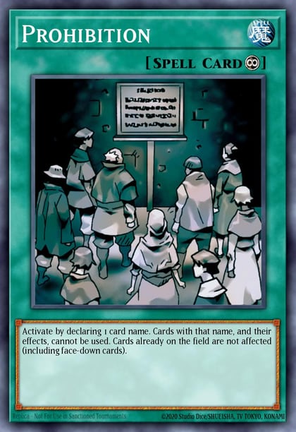 Prohibition, Pharaoh's Servant (Worldwide English) PSV-EN039