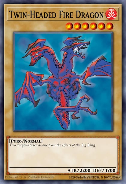 Twin-Headed Fire Dragon, Pharaoh's Servant (Worldwide English) PSV-EN042