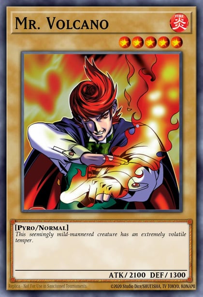 Mr. Volcano, Pharaoh's Servant (Worldwide English) PSV-EN044