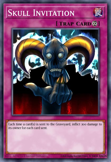 Skull Invitation, Pharaoh's Servant (Worldwide English) PSV-EN056