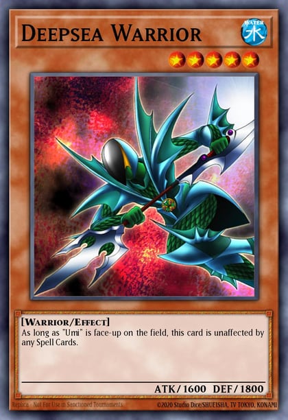 Deepsea Warrior, Pharaoh's Servant (Worldwide English) PSV-EN079