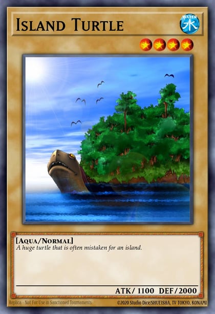 Island Turtle, Pharaoh's Servant (Worldwide English) PSV-EN095