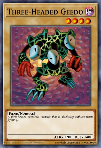 Three-Headed Geedo, Pharaoh's Servant (25th Anniversary Edition) PSV-EN002