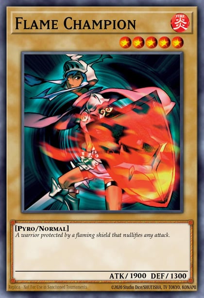 Flame Champion, Pharaoh's Servant (25th Anniversary Edition) PSV-EN041