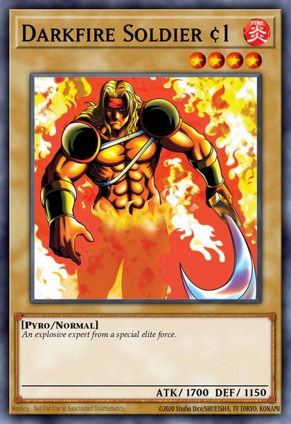 Darkfire Soldier #1, Pharaoh's Servant (25th Anniversary Edition) PSV-EN043