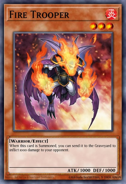 Fire Trooper, Phantom Darkness PTDN-EN013
