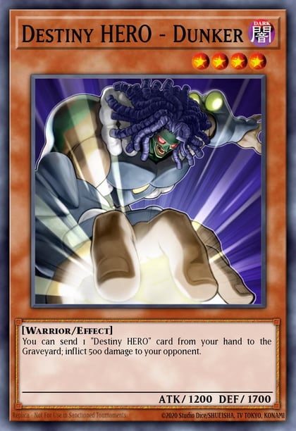 Destiny Hero - Dunker, Phantom Darkness PTDN-EN014