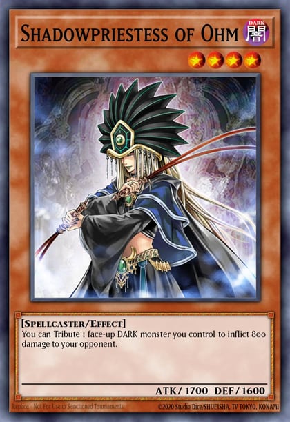 Shadowpriestess of Ohm, Phantom Darkness PTDN-EN024