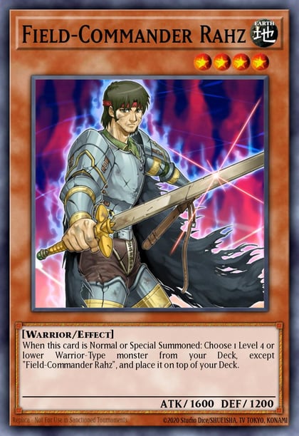 Field-Commander Rahz, Phantom Darkness PTDN-EN030