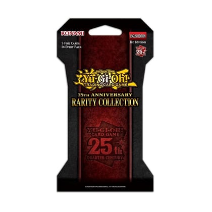 25th Anniversary Rarity Collection Sleeved Booster Pack, 25th Anniversary Rarity Collection P527222