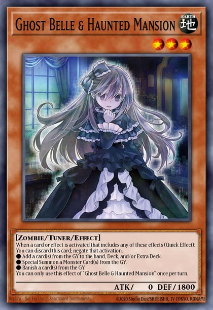 Ghost Belle & Haunted Mansion (PCR), 25th Anniversary Rarity Collection RA01-EN011