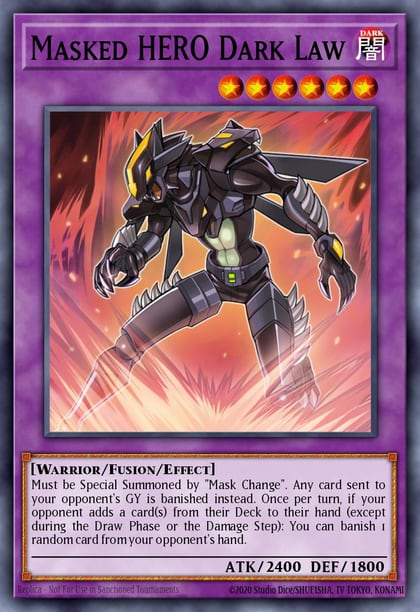 Masked HERO Dark Law (PCR), 25th Anniversary Rarity Collection RA01-EN025