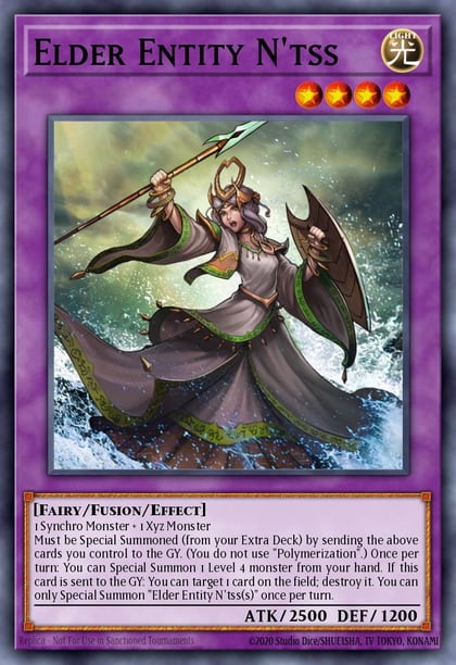 Elder Entity N'tss (Secret Rare), 25th Anniversary Rarity Collection RA01-EN026