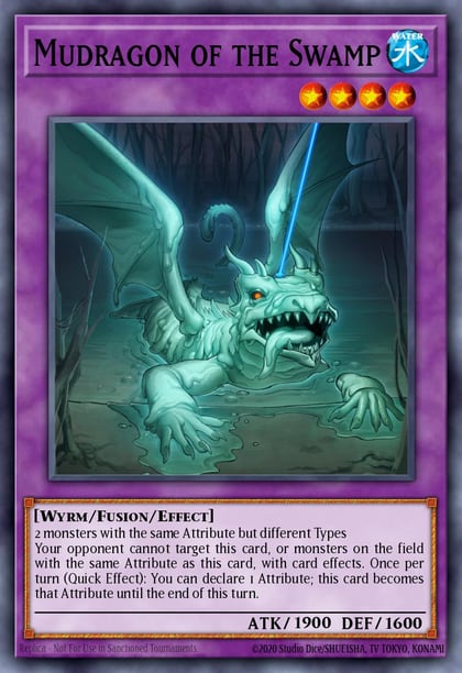 Mudragon of the Swamp (Secret Rare), 25th Anniversary Rarity Collection RA01-EN028