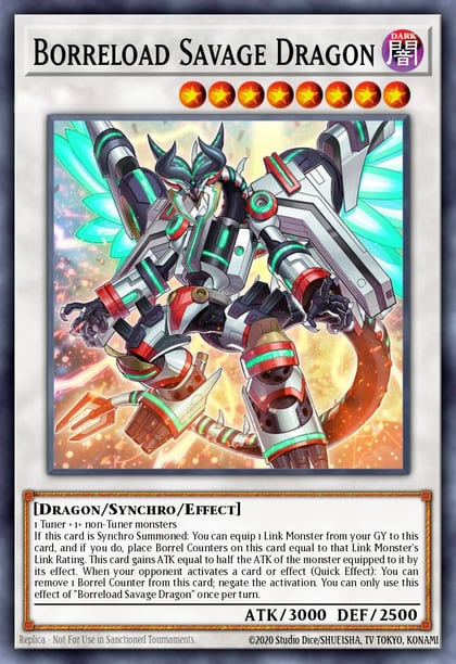 Borreload Savage Dragon (PCR), 25th Anniversary Rarity Collection RA01-EN033