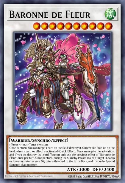 Baronne de Fleur, 25th Anniversary Rarity Collection RA01-EN034