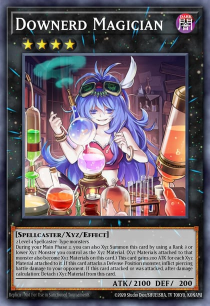 Downerd Magician (Platinum Secret Rare), 25th Anniversary Rarity Collection RA01-EN035