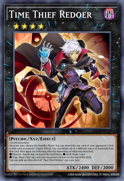 Time Thief Redoer (Quarter Century Secret Rare), 25th Anniversary Rarity Collection RA01-EN041