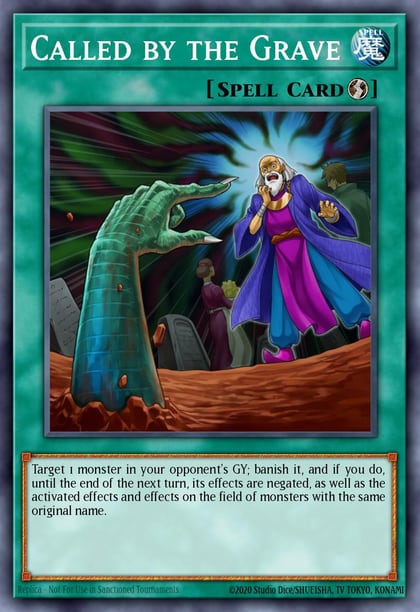Called by the Grave (Platinum Secret Rare), 25th Anniversary Rarity Collection RA01-EN057