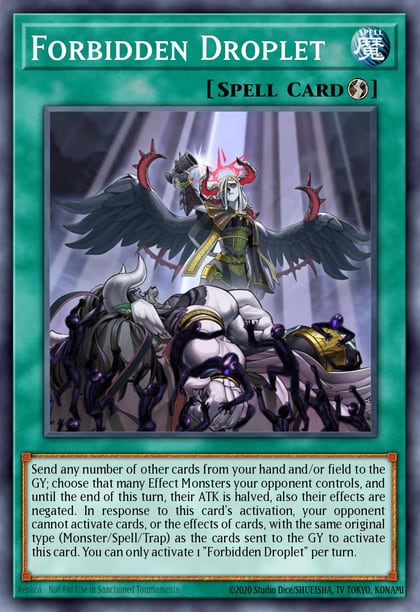 Forbidden Droplet (PCR), 25th Anniversary Rarity Collection RA01-EN064