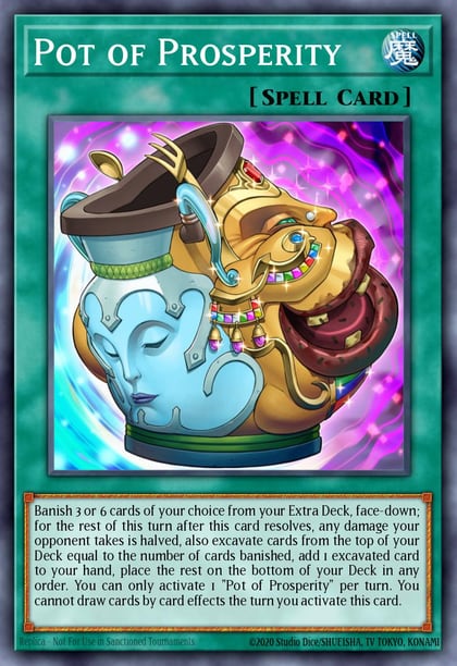 Pot of Prosperity (Platinum Secret Rare), 25th Anniversary Rarity Collection RA01-EN066