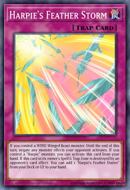 Harpie's Feather Storm (PCR), 25th Anniversary Rarity Collection RA01-EN073