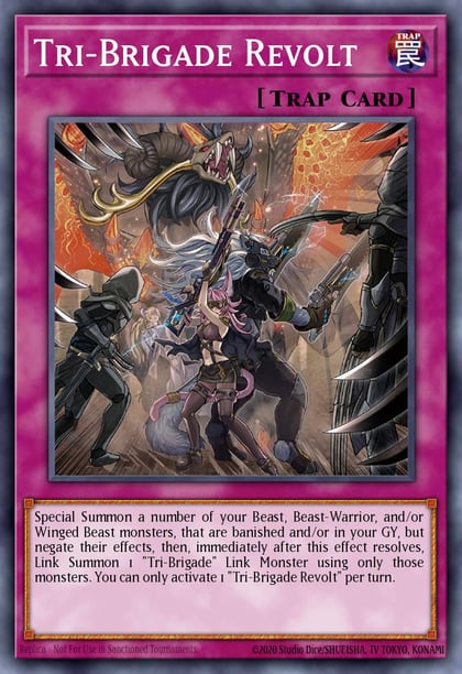Tri-Brigade Revolt, 25th Anniversary Rarity Collection RA01-EN079
