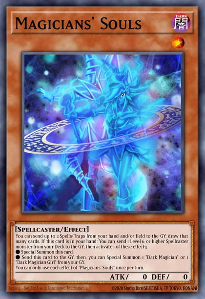 Magicians' Souls (Platinum Secret Rare), 25th Anniversary Rarity Collection II RA02-EN014