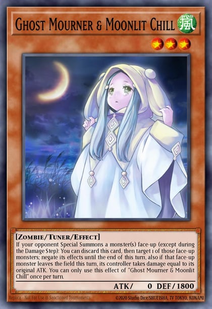 Ghost Mourner & Moonlit Chill (Alternate Art) (PCR), 25th Anniversary Rarity Collection II RA02-EN015