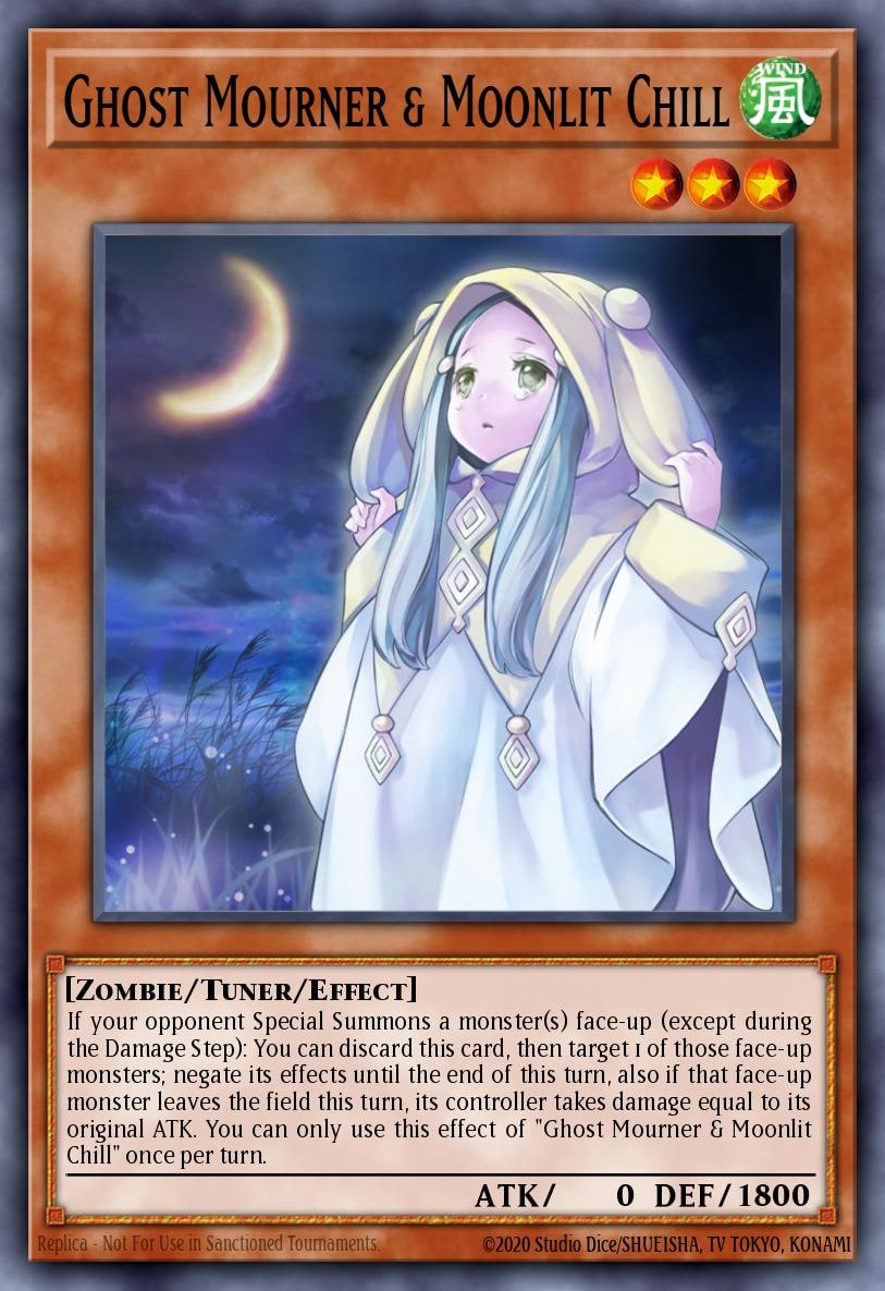 Ghost Mourner & Moonlit Chill (Alternate Art), 25th Anniversary Rarity Collection II RA02-EN015