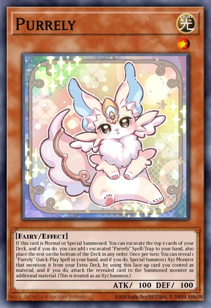 Purrely (Quarter Century Secret Rare), 25th Anniversary Rarity Collection II RA02-EN018