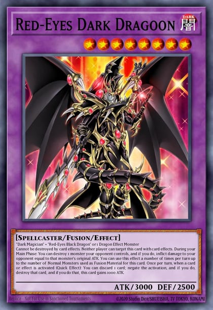 Red-Eyes Dark Dragoon (PCR), 25th Anniversary Rarity Collection II RA02-EN021