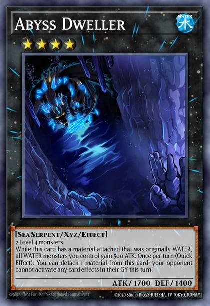 Abyss Dweller (Quarter Century Secret Rare), 25th Anniversary Rarity Collection II RA02-EN033