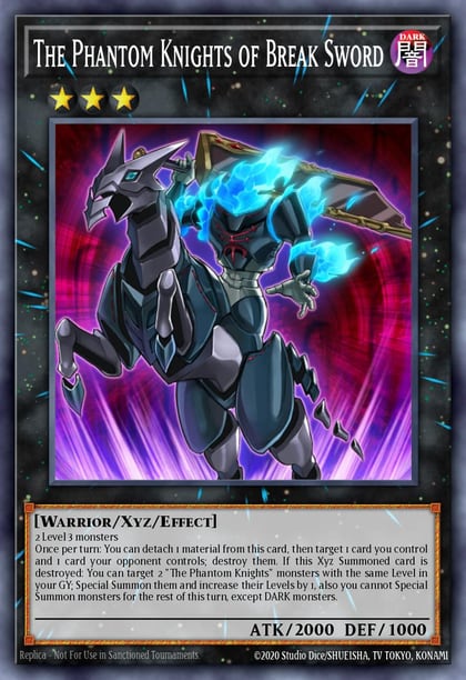 The Phantom Knights of Break Sword (PUR), 25th Anniversary Rarity Collection II RA02-EN035