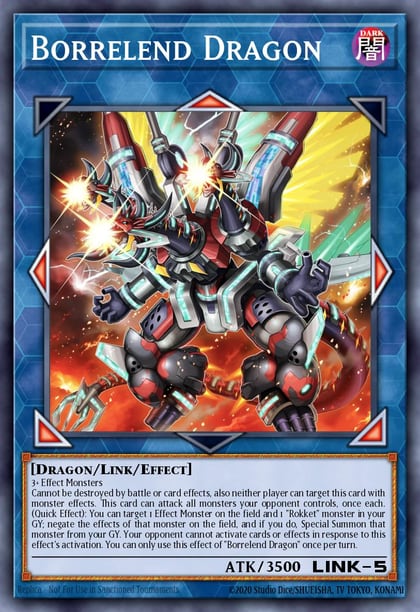 Borrelend Dragon (Quarter Century Secret Rare), 25th Anniversary Rarity Collection II RA02-EN043