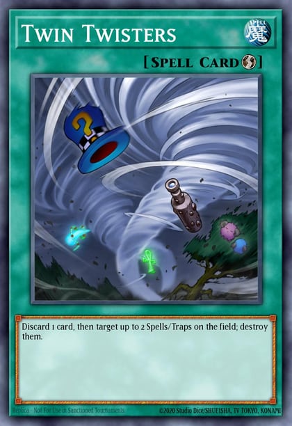 Twin Twisters (Quarter Century Secret Rare), 25th Anniversary Rarity Collection II RA02-EN060