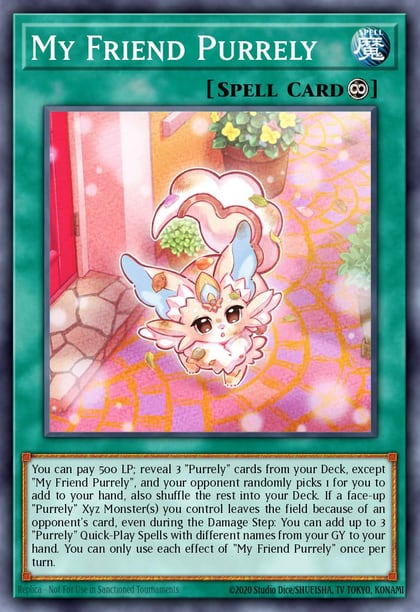 My Friend Purrely (Platinum Secret Rare), 25th Anniversary Rarity Collection II RA02-EN071
