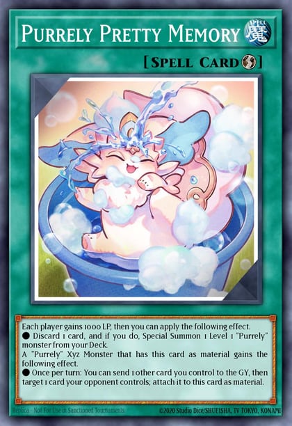 Purrely Pretty Memory (Quarter Century Secret Rare), 25th Anniversary Rarity Collection II RA02-EN072
