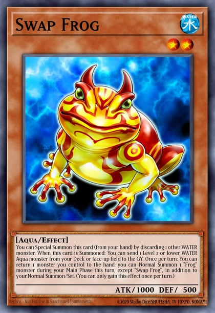 Swap Frog (Secret Rare), Quarter Century Bonanza RA03-EN005