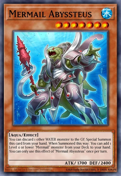 Mermail Abyssteus, Quarter Century Bonanza RA03-EN007