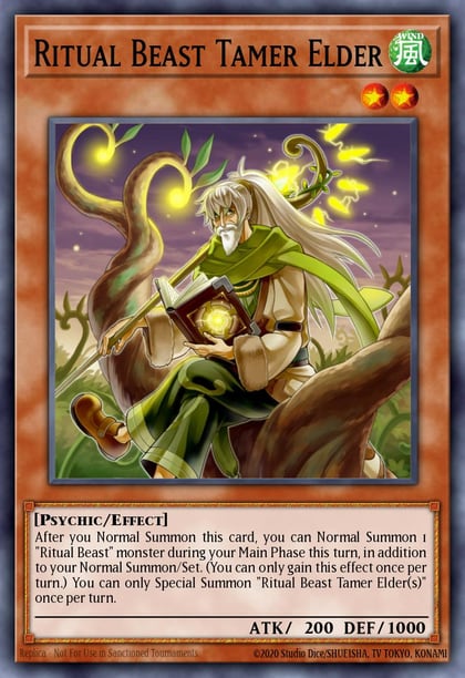 Ritual Beast Tamer Elder (UR), Quarter Century Bonanza RA03-EN012