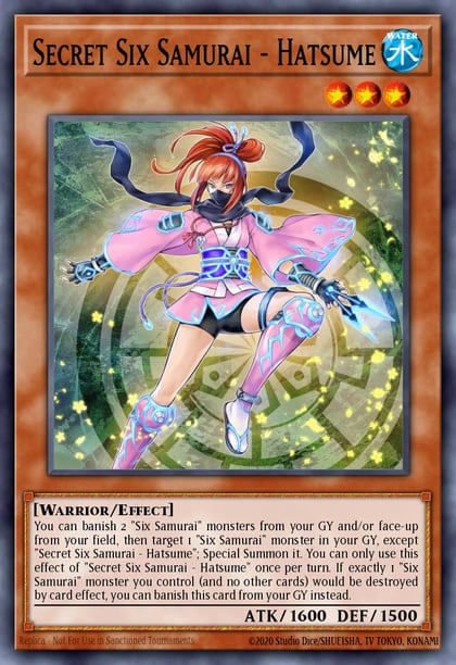 Secret Six Samurai - Hatsume (PCR), Quarter Century Bonanza RA03-EN016