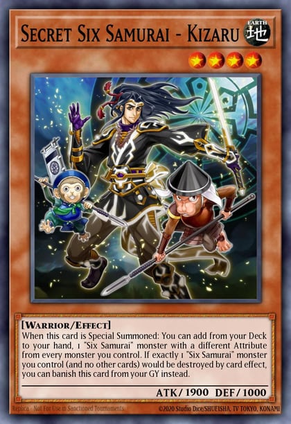 Secret Six Samurai - Kizaru, Quarter Century Bonanza RA03-EN017