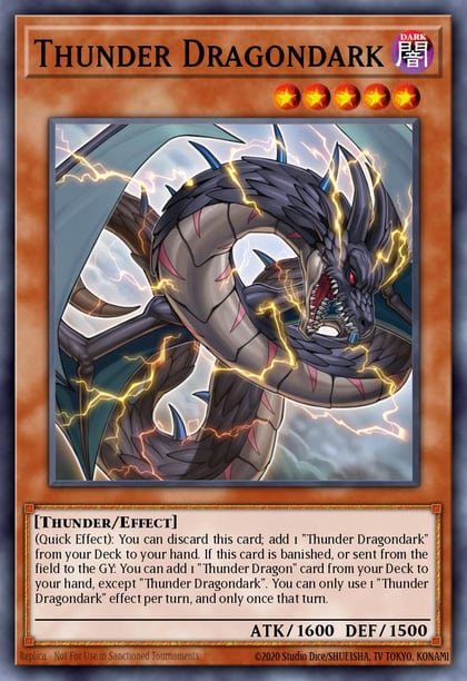 Thunder Dragondark (PUR), Quarter Century Bonanza RA03-EN018
