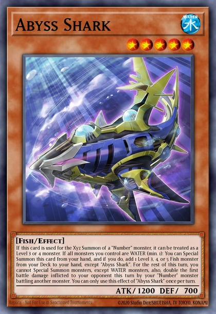 Abyss Shark, Quarter Century Bonanza RA03-EN030
