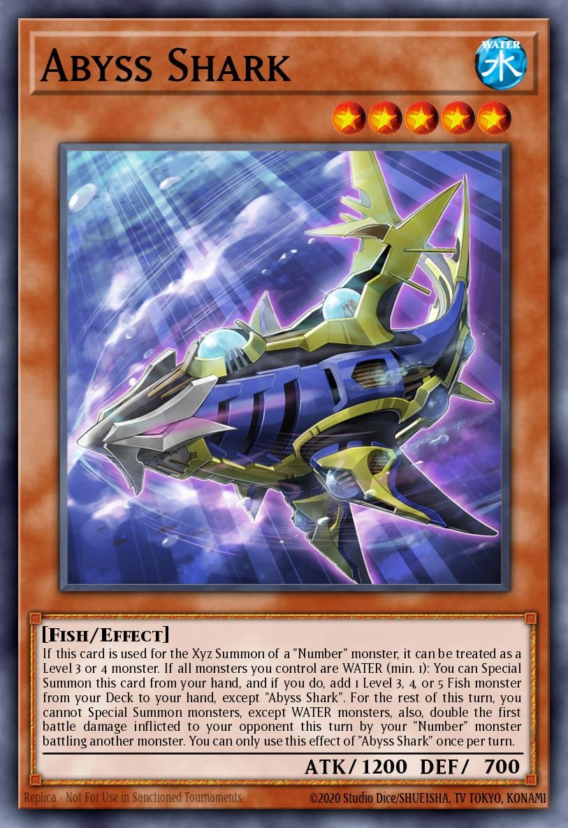 Abyss Shark (PCR), Quarter Century Bonanza RA03-EN030