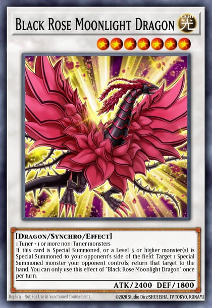 Black Rose Moonlight Dragon (PCR), Quarter Century Bonanza RA03-EN038