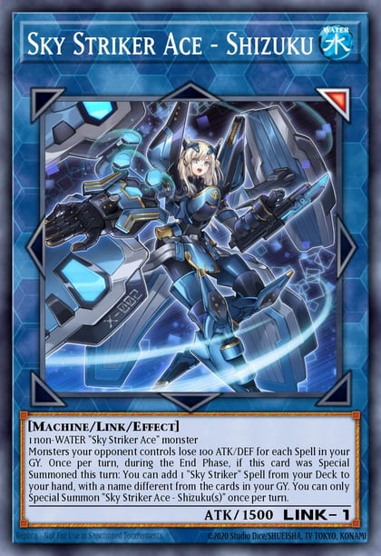 Sky Striker Ace - Shizuku (Quarter Century Secret Rare), Quarter Century Bonanza RA03-EN043