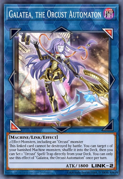 Galatea, the Orcust Automaton (PCR), Quarter Century Bonanza RA03-EN044
